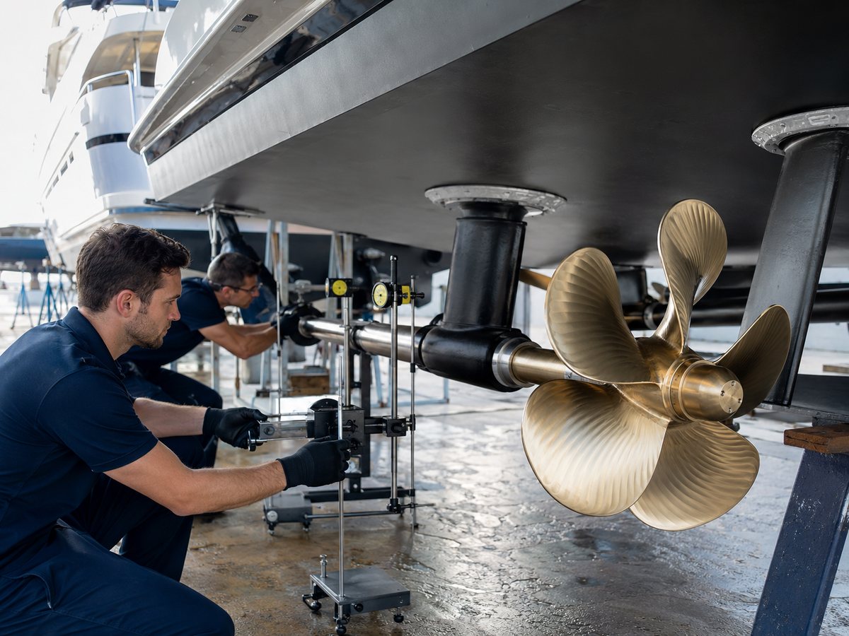Propeller & Shaft Alignmenting