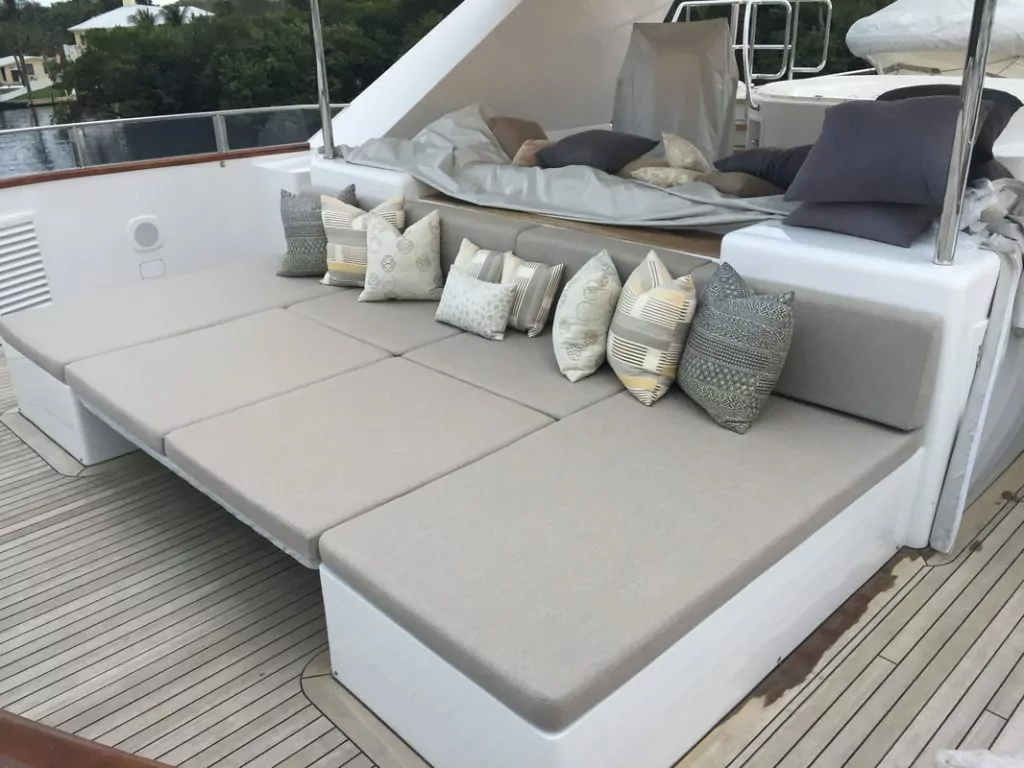 Luxury yacht upholstery Dubai